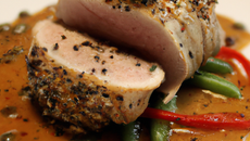 Filet mignon de porc au pavot