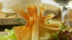 Aumônière de Chabichou du Poitou mariné à l'huile d'olive et à la fleur de thym