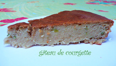 Gâteau à la courgette facile
