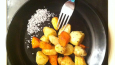 Sauté de cerfeuil tubéreux