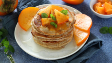 Pancakes aux Kakis Ribera del Xùquer AOP