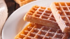 Pâte à gaufres légères