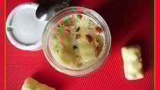 Yaourt nounours blancs à la praline