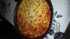 Quiche lorraine sans pâte