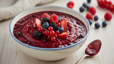 Coulis de fruits rouges express