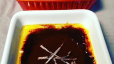 Crème brûlée au chocolat noir