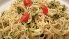 Carbonara aux courgettes