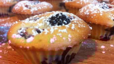 Muffins aux mûres