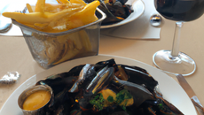 Moules marinières et frites comme en Belgique !