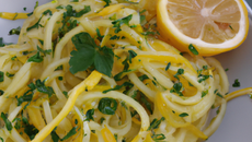 Linguini au citron