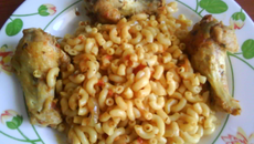 Coquilettes roussies au poulet