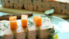 Terrine de saumon à la mimolette