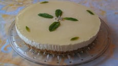 Cheesecake à la menthe