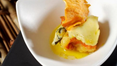 Curry de gambas à la fourme d'Ambert
