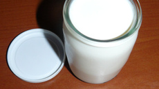 Yaourt à la banane maison