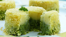 Soufflés de brocolis et pommes de terre