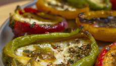 Poivrons grillés à l'huile d'olive