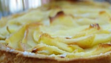 Tarte aux pommes minceur