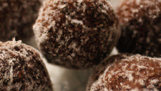 Sphere chocolat coco