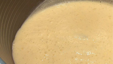 Crème anglaise savoureuse