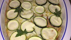 Gratin de courgette très léger