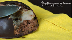 Mystères choco tonka et mousse de banane