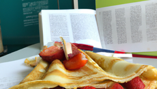 Crêpe aux fraises Tagada