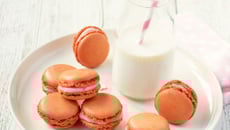 Macarons à la rose