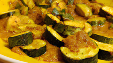 Courgettes au curry gourmandes