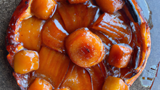 Tarte tatin aux quetsches