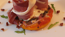 Filet mignon au jambon et mozzarella