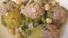 Courgettes et pommes de terre farcies