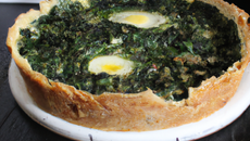 Quiche de dinde comté-epinards