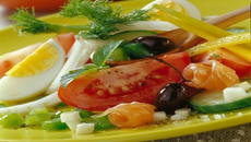 La salade bio façon niçoise