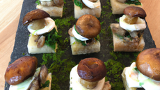 Cèpes amuses apéros
