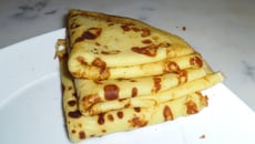 Crêpes au rhum rapides