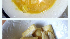 Poisson à l'ananas et aux pommes vite fait !