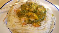 Crevettes Thaï à la mangue