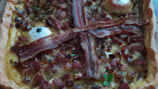 Tourte au bacon
