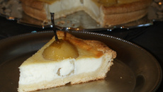 Tarte aux poires de Julia Child