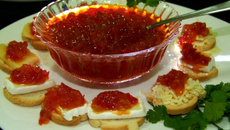 Confiture de poivron rouge facile