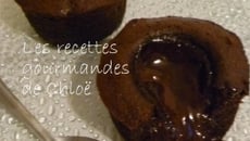 Moelleux au chocolat au cœur tout coulant