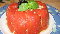 charlotte de tomate cornu des andes