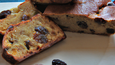 Gâteau aux raisains secs