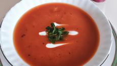 Soupe à la tomate économique