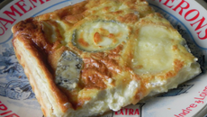 Tarte aux 4 fromages et au cottage cheese