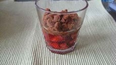 Crumble de spéculoos aux fraises