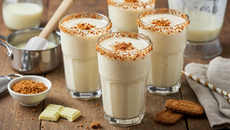Milk shake chocolat blanc spéculoos