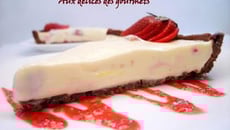 Tarte crémeuse aux fraises