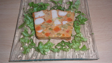 Terrine marine au surimi